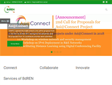 Tablet Screenshot of bdren.net.bd